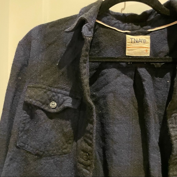 TNA blue flannel - Picture 1 of 5